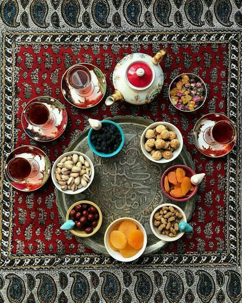 تزیین انار شب یلدا