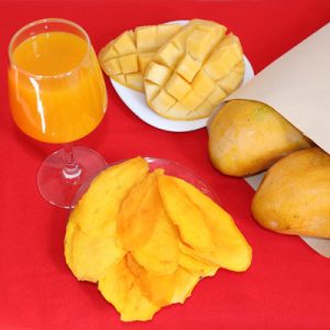 انبه خشک و تازه و آب انبه